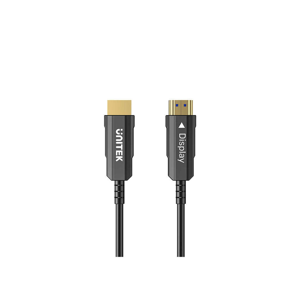Unitek 4K 60Hz HDMI 2.0 Fiber Optic Cable 30M in Qatar Unitek 4K 60Hz HDMI 2.0 Fiber Optic Cable 30M in Qatar